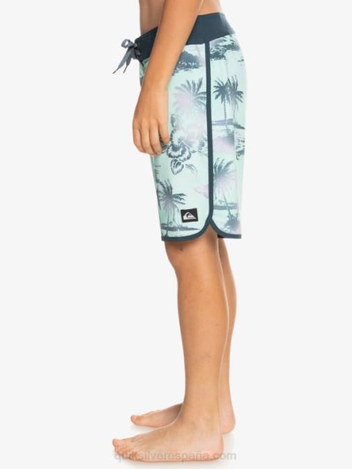 vaso de playa 8-16 surfsilk festoneado 17 bañadores D6T4D2020 Niños Quiksilver