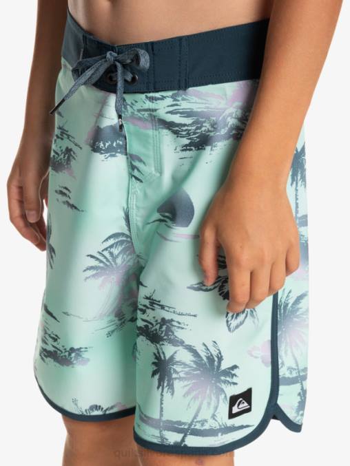 vaso de playa 8-16 surfsilk festoneado 17 bañadores D6T4D2020 Niños Quiksilver