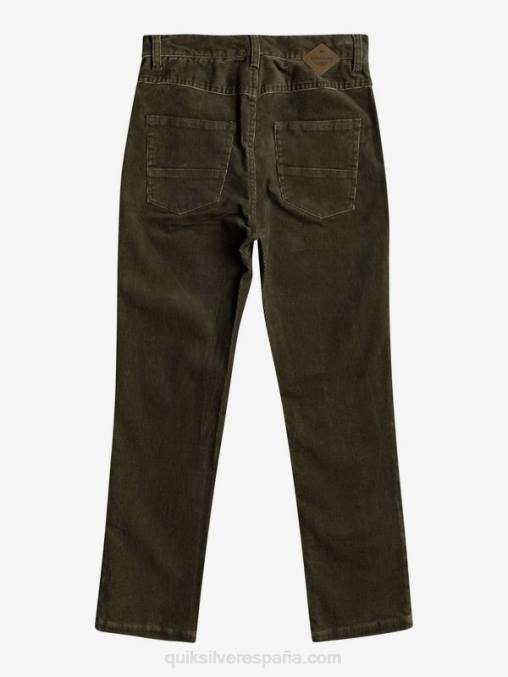 kalamata 8-16 pantalones de pana cónicos kracker D6T4D2332 Niños Quiksilver
