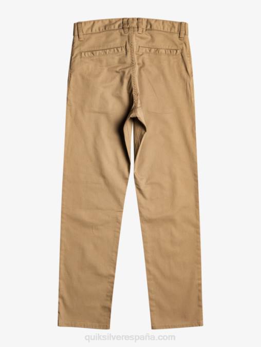 madera de olmo 8-16 para arriba pantalones de unión todos los días D6T4D2239 Niños Quiksilver
