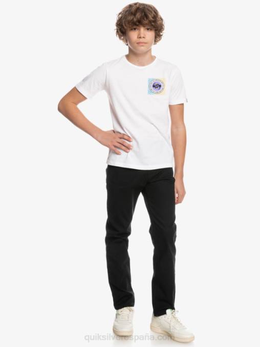 negro 8-16 para arriba pantalones de unión todos los días D6T4D2240 Niños Quiksilver