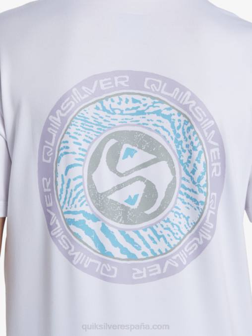 Blanco como la nieve Camiseta de surf de manga corta 8-16 mix session upf 50 D6T4D2014 Niños Quiksilver