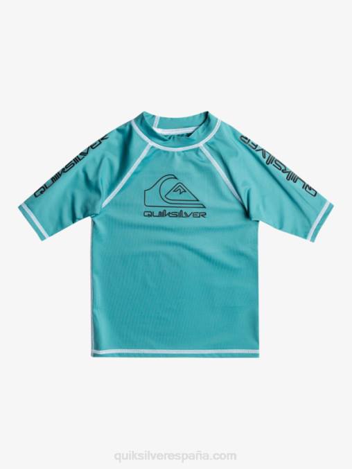 azul bretaña 2-7 on tour camiseta de manga corta upf 50 D6T4D2115 Niños Quiksilver