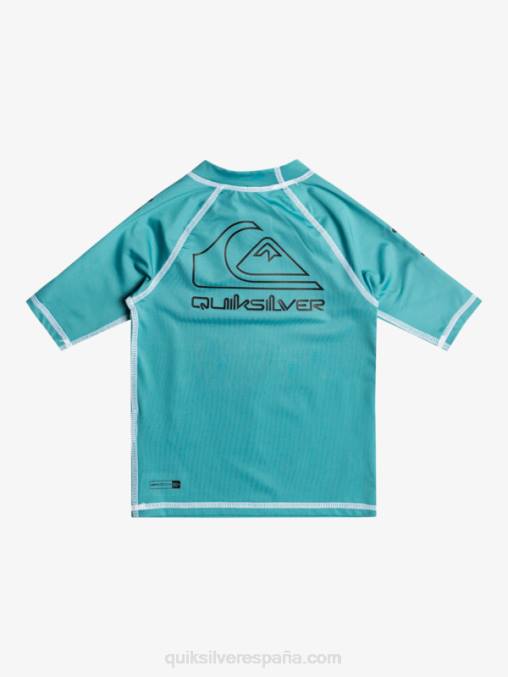 azul bretaña 2-7 on tour camiseta de manga corta upf 50 D6T4D2115 Niños Quiksilver