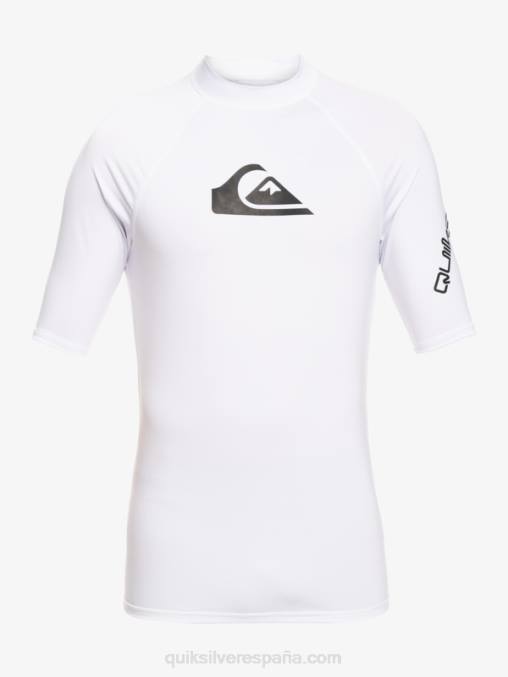 blanco 8-16 all time ss camiseta de surf para jóvenes s/sl D6T4D2059 Niños Quiksilver