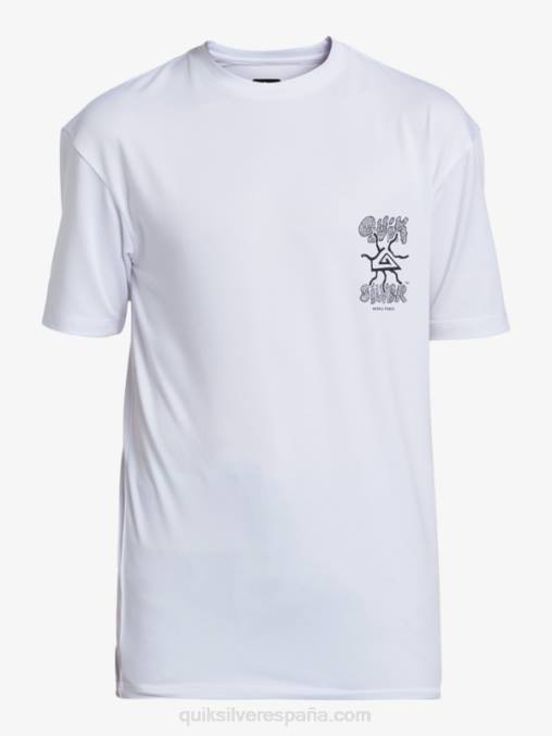 blanco Camiseta de surf de manga corta 8-16 mix session upf 50 D6T4D2017 Niños Quiksilver