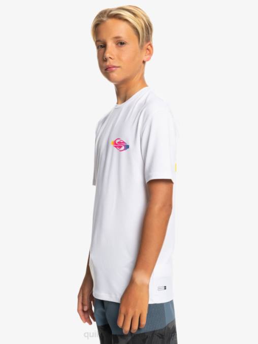 blanco Camiseta surf 8-16 radical upf 50 D6T4D2010 Niños Quiksilver