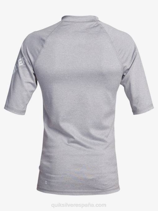 brezo aguanieve 8-16 all time manga corta upf 50 rashguard D6T4D2246 Niños Quiksilver
