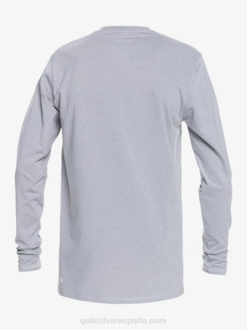 brezo aguanieve 8-16 heritage heather playera de surf de manga larga upf 50 D6T4D2261 Niños Quiksilver