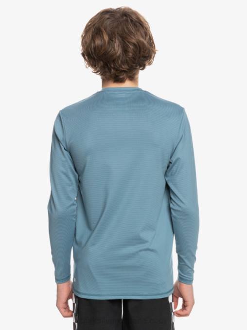 brezo azul provincial 8-16 heritage heather playera de manga larga upf 50 surf D6T4D2201 Niños Quiksilver