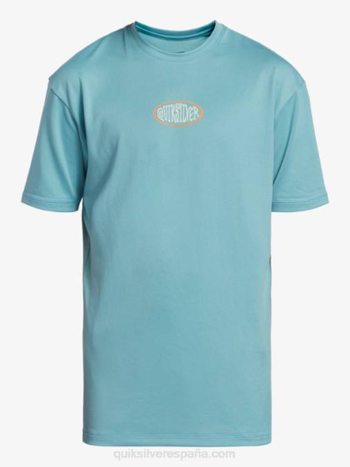 camafeo azul Camiseta de surf de manga corta 8-16 mix session upf 50 D6T4D2013 Niños Quiksilver