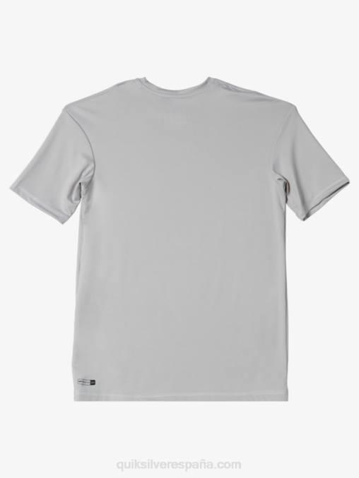 gris violeta Camiseta surf 8-16 solid stripe manga corta upf 50 D6T4D2135 Niños Quiksilver