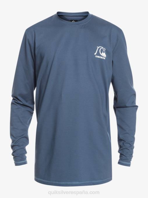 insignia azul brezo 8-16 heritage heather playera de manga larga upf 50 surf D6T4D2203 Niños Quiksilver