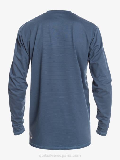 insignia azul brezo 8-16 heritage heather playera de manga larga upf 50 surf D6T4D2203 Niños Quiksilver
