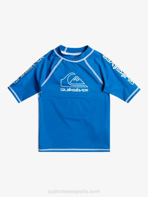 snorkel azul 2-7 on tour camiseta de manga corta upf 50 D6T4D2114 Niños Quiksilver