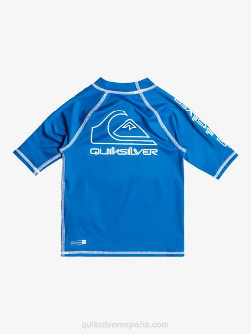 snorkel azul 2-7 on tour camiseta de manga corta upf 50 D6T4D2114 Niños Quiksilver