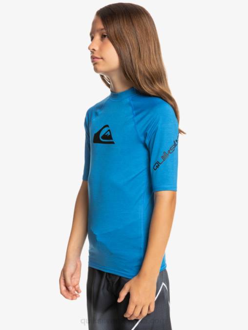 snorkel azul brezo 8-16 all time ss camiseta de surf para jóvenes s/sl D6T4D2063 Niños Quiksilver