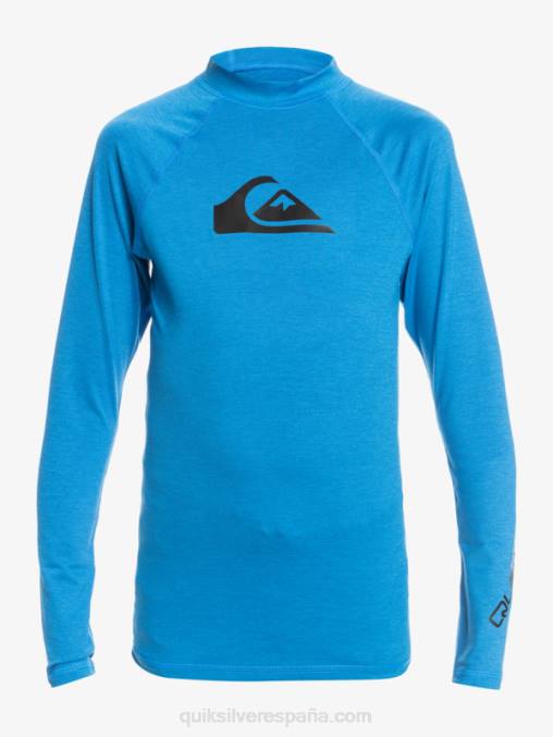 snorkel azul brezo 8-16 todos los tiempos ls camiseta de surf de l/sl para jóvenes D6T4D2100 Niños Quiksilver