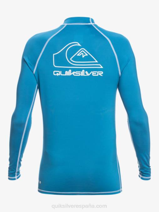 vallarta azul 2-7 on tour manga larga upf 50 rashguard D6T4D2222 Niños Quiksilver