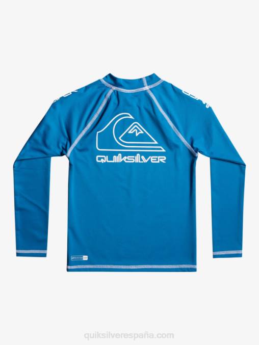 vallarta azul 2-7 on tour manga larga upf 50 rashguard D6T4D2222 Niños Quiksilver