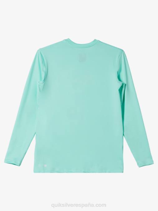 vaso de playa 8-16 camiseta de surf de manga larga para niños con racha sólida de manga larga para niños D6T4D2120 Niños Quiksilver