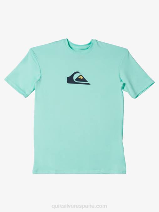 vaso de playa Camiseta surf 8-16 solid stripe manga corta upf 50 D6T4D2137 Niños Quiksilver