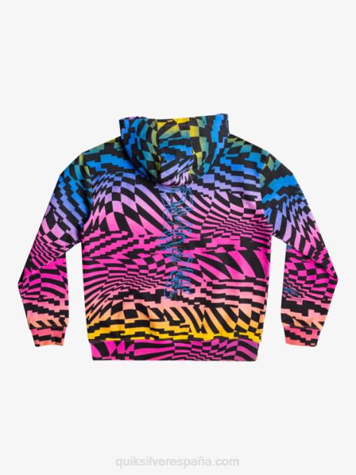 rosa glo tiempos radicales 231 8-16 radical times sudadera con capucha extragrande D6T4D2051 Niños Quiksilver