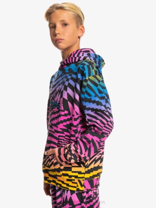 rosa glo tiempos radicales 231 8-16 radical times sudadera con capucha extragrande D6T4D2051 Niños Quiksilver