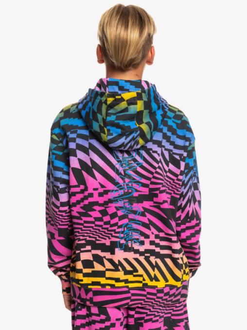 rosa glo tiempos radicales 231 8-16 radical times sudadera con capucha extragrande D6T4D2051 Niños Quiksilver