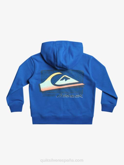 snorkel azul sudadera con capucha y cremallera 2-7 retro risk D6T4D2234 Niños Quiksilver