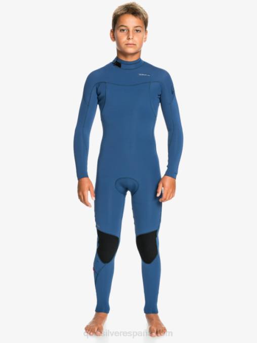 insignias azules 8-16 sesiones de 3/2 mm l/sl fullsuit D6T4D2195 Niños Quiksilver