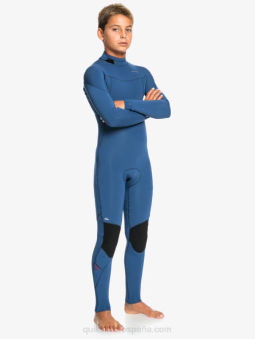 insignias azules 8-16 sesiones de 3/2 mm l/sl fullsuit D6T4D2195 Niños Quiksilver