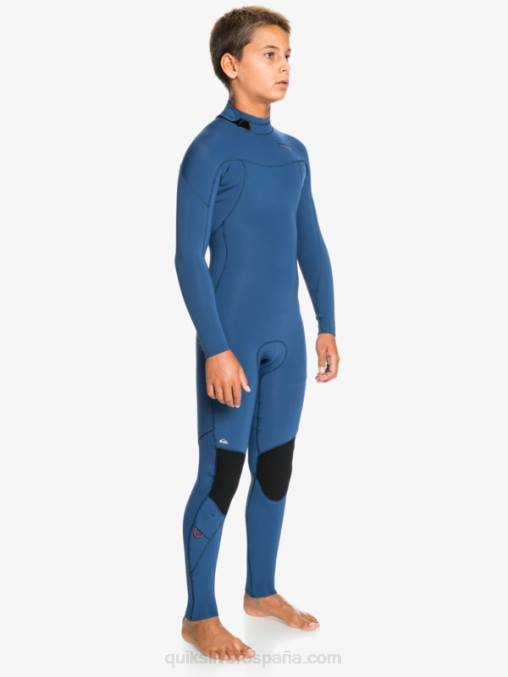insignias azules 8-16 sesiones de 4/3 mm l/sl traje completo D6T4D2189 Niños Quiksilver