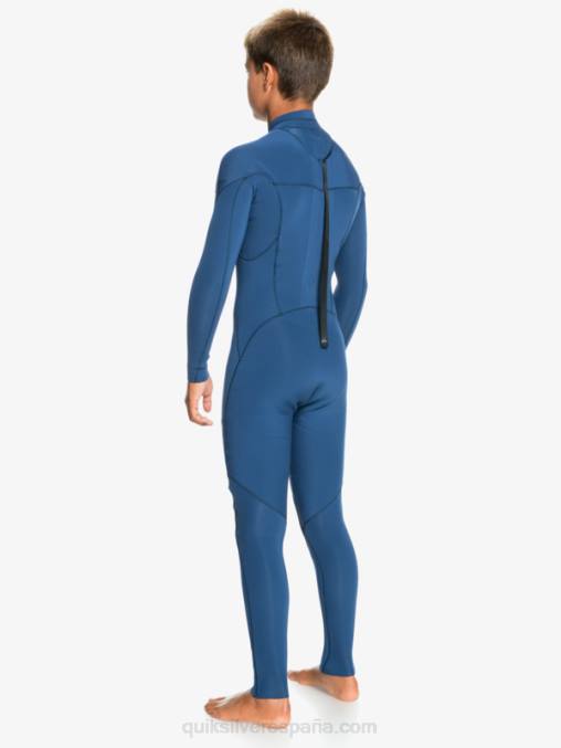 insignias azules 8-16 sesiones de 4/3 mm l/sl traje completo D6T4D2189 Niños Quiksilver
