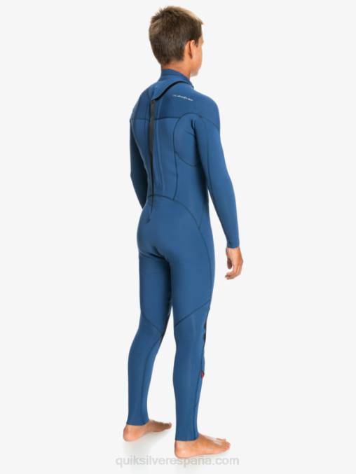 insignias azules 8-16 sesiones de 4/3 mm l/sl traje completo D6T4D2189 Niños Quiksilver