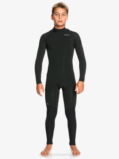 negro 8-16 sesiones de 4/3 mm l/sl traje completo D6T4D2188 Niños Quiksilver