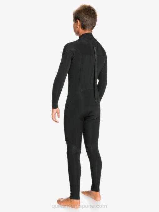 negro 8-16 sesiones de 4/3 mm l/sl traje completo D6T4D2188 Niños Quiksilver