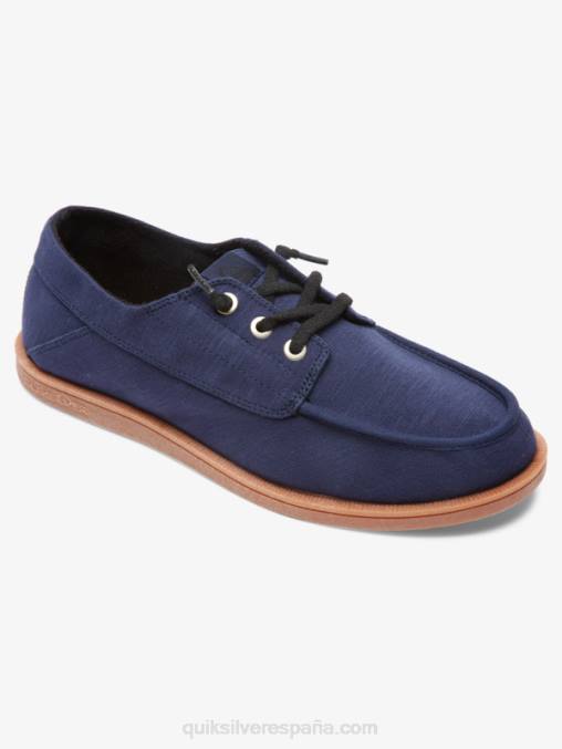 azul Marrón zapatos dragados del puerto D6T4D1885 hombres Quiksilver