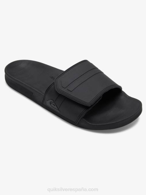 Gris oscuro deslizadores de ajuste deslizante rivi D6T4D1016 hombres Quiksilver