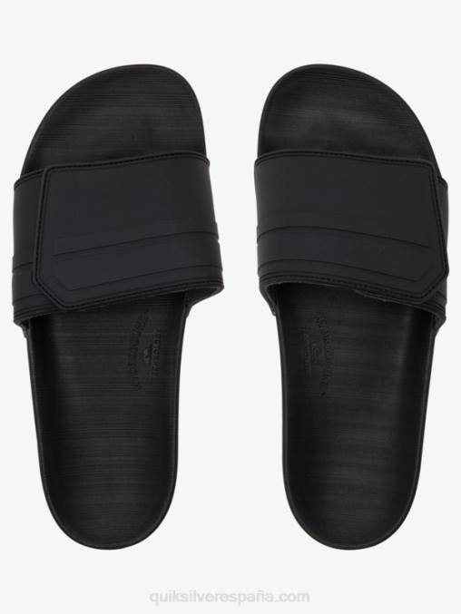 Gris oscuro deslizadores de ajuste deslizante rivi D6T4D1016 hombres Quiksilver