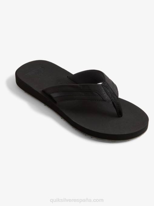 Gris oscuro sandalias carver squish luxe D6T4D1830 hombres Quiksilver
