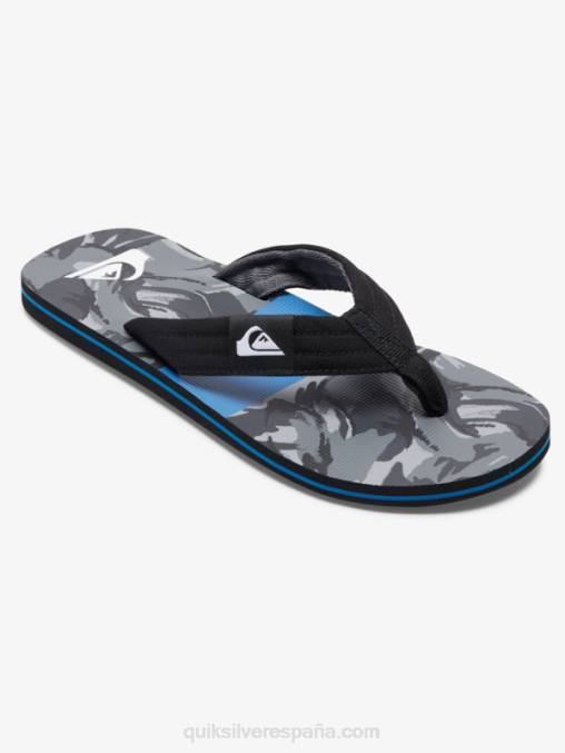 Gris oscuro sandalias molokai layback D6T4D500 hombres Quiksilver
