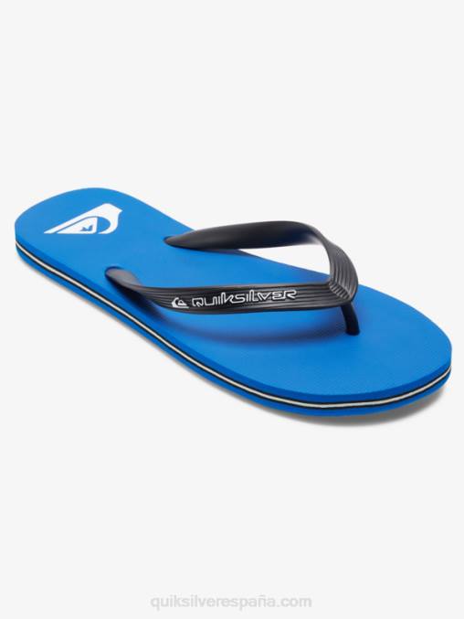 azul 1 chanclas molokai core D6T4D593 hombres Quiksilver