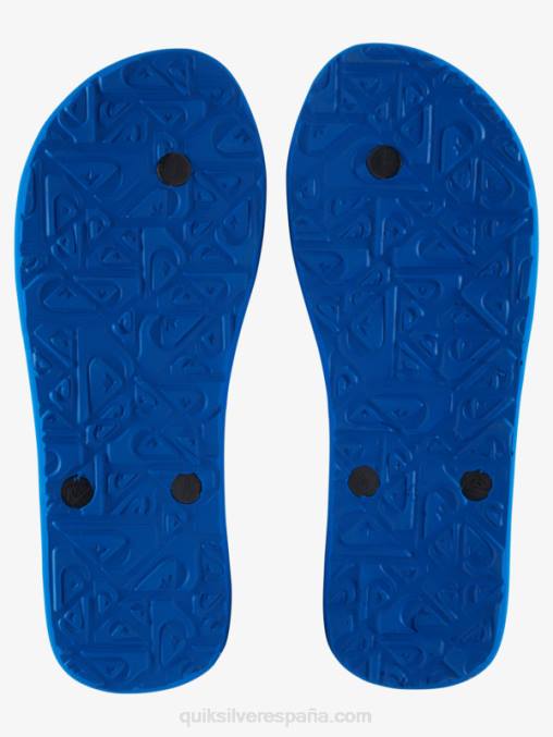 azul 1 chanclas molokai core D6T4D593 hombres Quiksilver