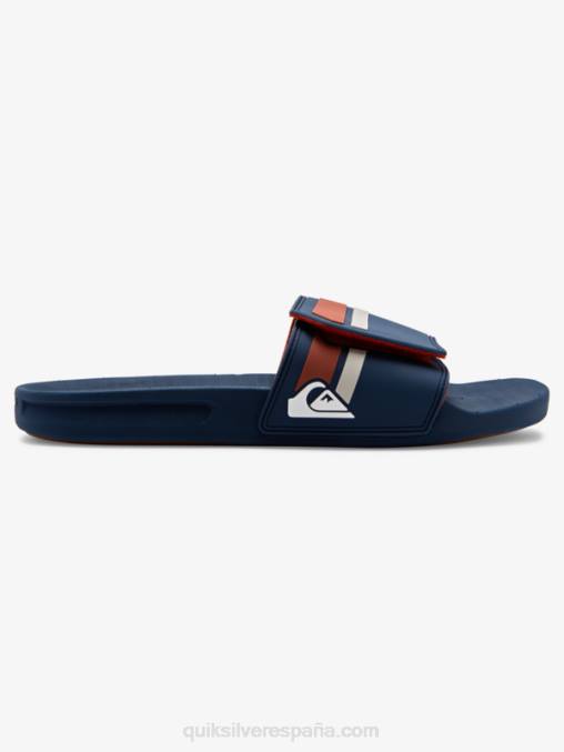 azul 1 deslizadores de ajuste deslizante rivi D6T4D1019 hombres Quiksilver