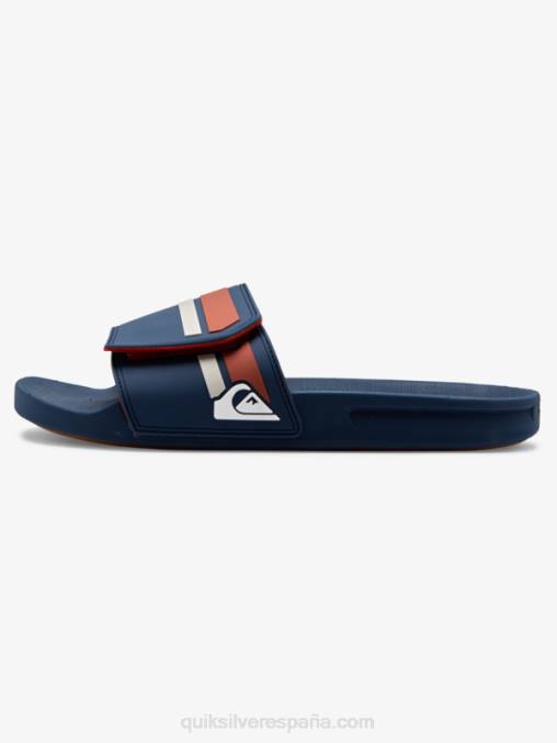 azul 1 deslizadores de ajuste deslizante rivi D6T4D1019 hombres Quiksilver