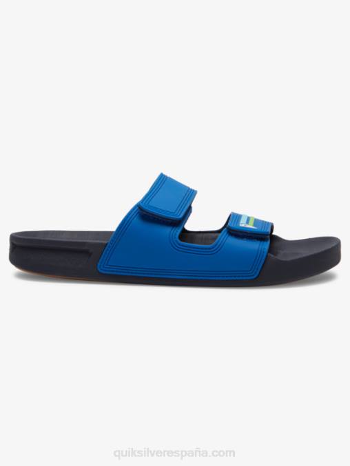 azul 1 sandalias Rivi con doble ajuste D6T4D1077 hombres Quiksilver