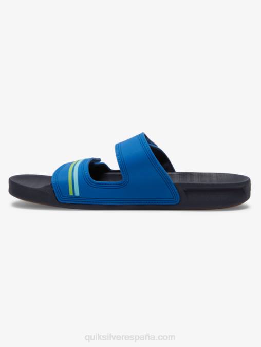 azul 1 sandalias Rivi con doble ajuste D6T4D1077 hombres Quiksilver