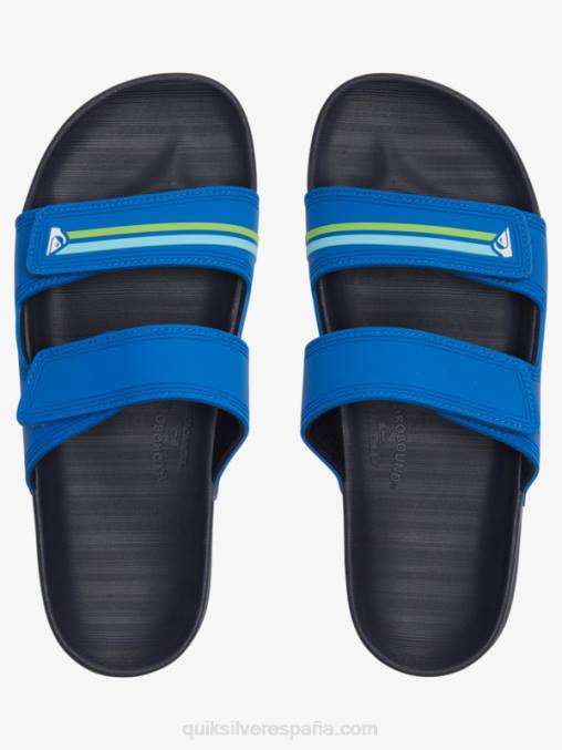 azul 1 sandalias Rivi con doble ajuste D6T4D1077 hombres Quiksilver
