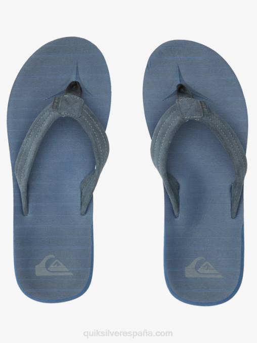 azul 1 sandalias carver con núcleo de ante D6T4D878 hombres Quiksilver
